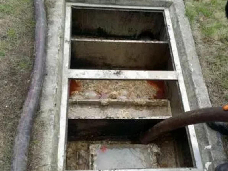 阳山隔油池清理