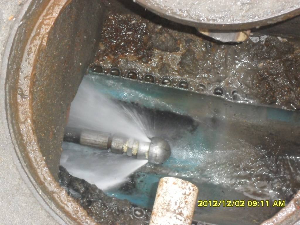 阳山污水管道高压清洗